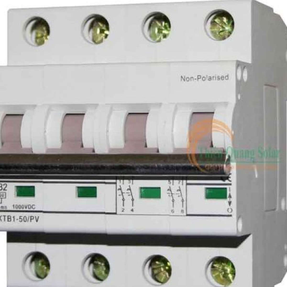 CB DC 1000V DC chuyên dụng cho điện năng lượng mặt trời