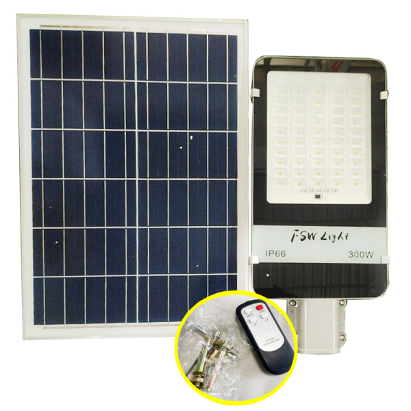 Đèn Đường Năng Lượng Mặt Trời 300W Cao Cấp FSW-300W Siêu Sáng