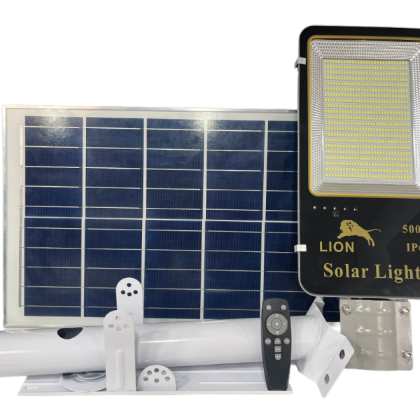 Đèn Đường Năng Lượng Mặt Trời 500W Lion Giá Rẻ J-500W